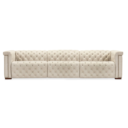 Hooker Furniture Savion Deux 3 Seat Sofa With Two Power Recliners And Three Power Headrests