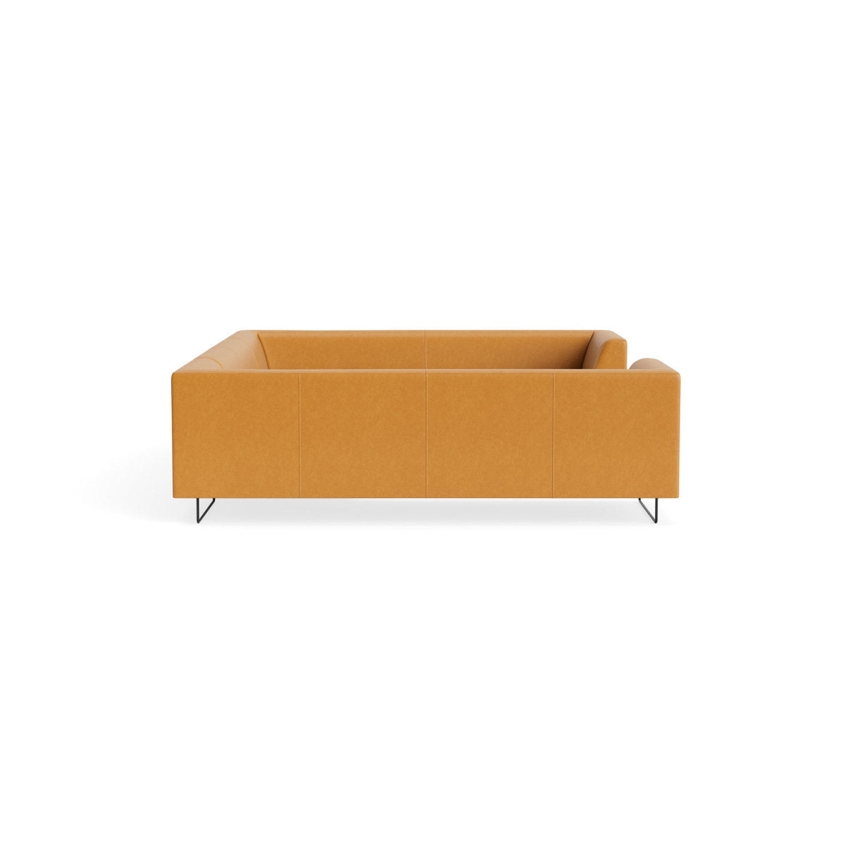 MTO - Bonnie & Clyde U-Shaped Sectional w/ Black Legs