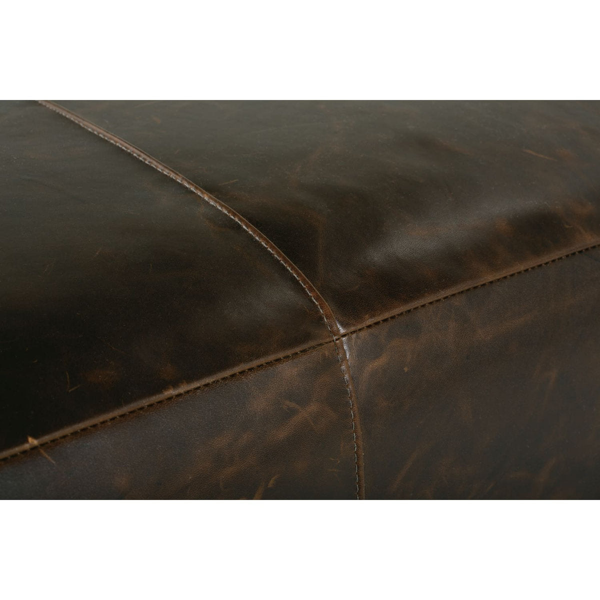 Rowe Furniture Macon Leather Ottoman