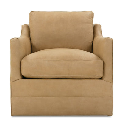 Madeline Leather Swivel Chair