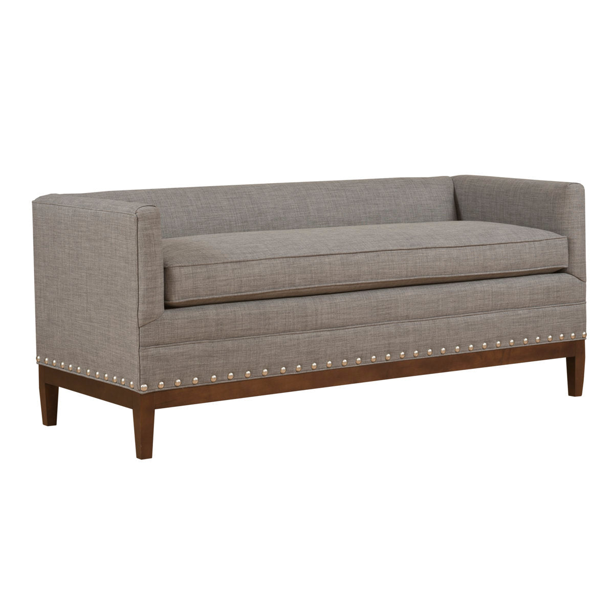 Duralee Madely 62 Tuxedo Arm Settee