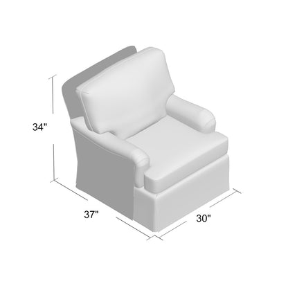 Duralee Madison 30 Wide Armchair