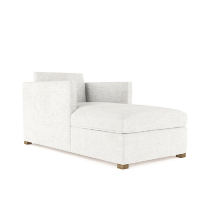 Tandem Arbor Madison Straight Square Track Arm Chaise Lounge