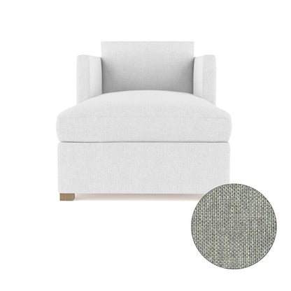 Tandem Arbor Madison Straight Square Track Arm Chaise Lounge