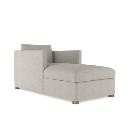 Tandem Arbor Madison Straight Square Track Arm Chaise Lounge