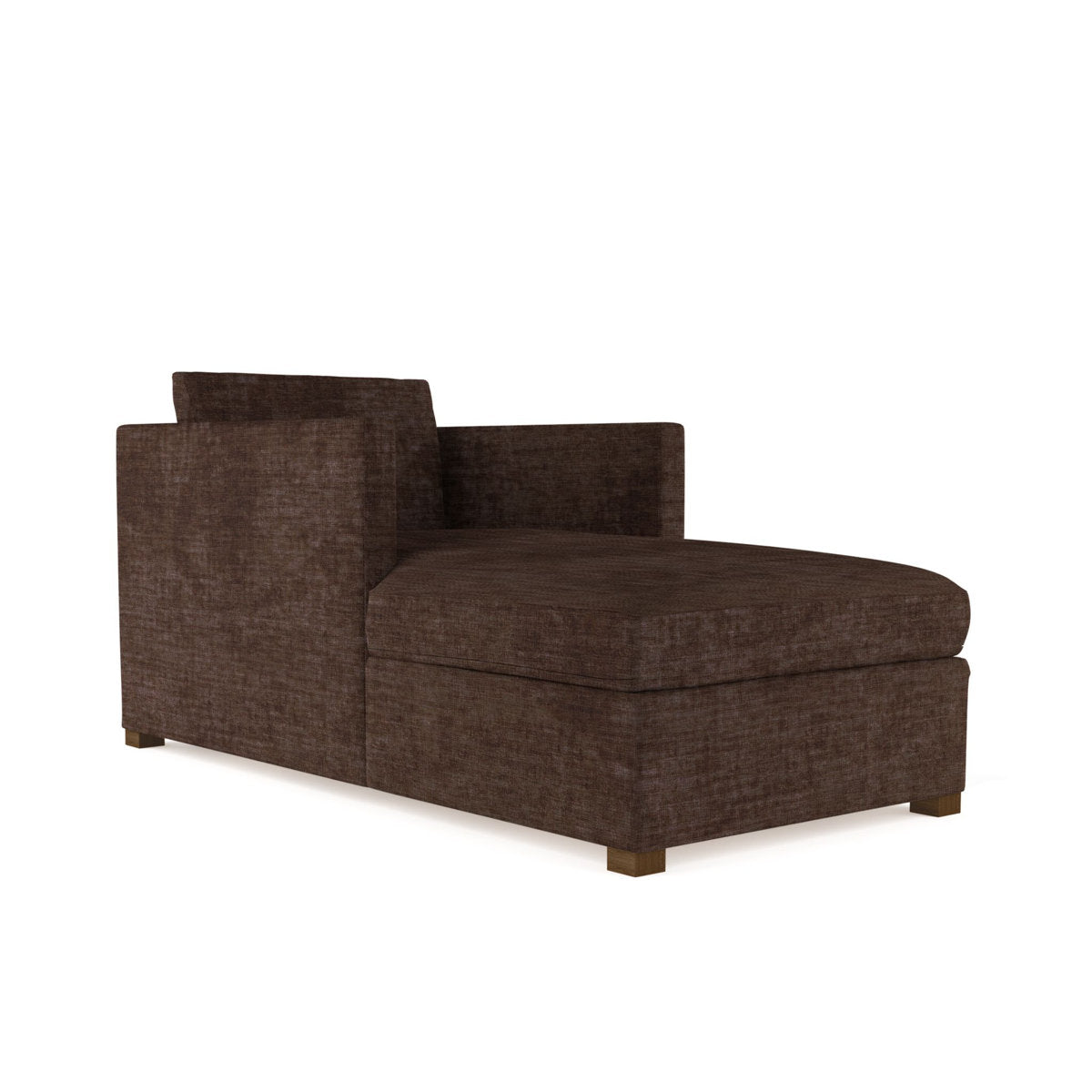 Tandem Arbor Madison Straight Square Track Arm Chaise Lounge