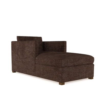 Tandem Arbor Madison Straight Square Track Arm Chaise Lounge