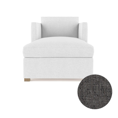 Tandem Arbor Madison Straight Square Track Arm Chaise Lounge