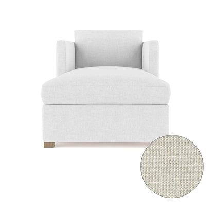 Tandem Arbor Madison Straight Square Track Arm Chaise Lounge