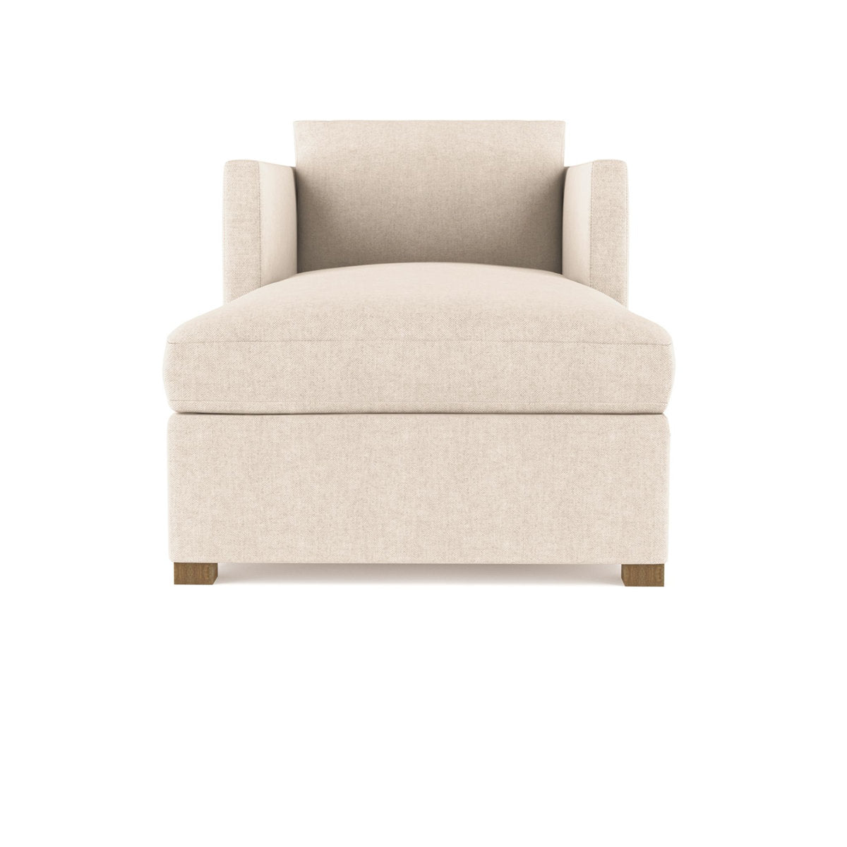 Tandem Arbor Madison Straight Square Track Arm Chaise Lounge