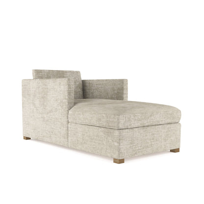 Tandem Arbor Madison Straight Square Track Arm Chaise Lounge