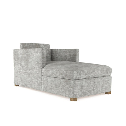 Tandem Arbor Madison Straight Square Track Arm Chaise Lounge