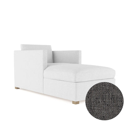 Tandem Arbor Madison Straight Square Track Arm Chaise Lounge