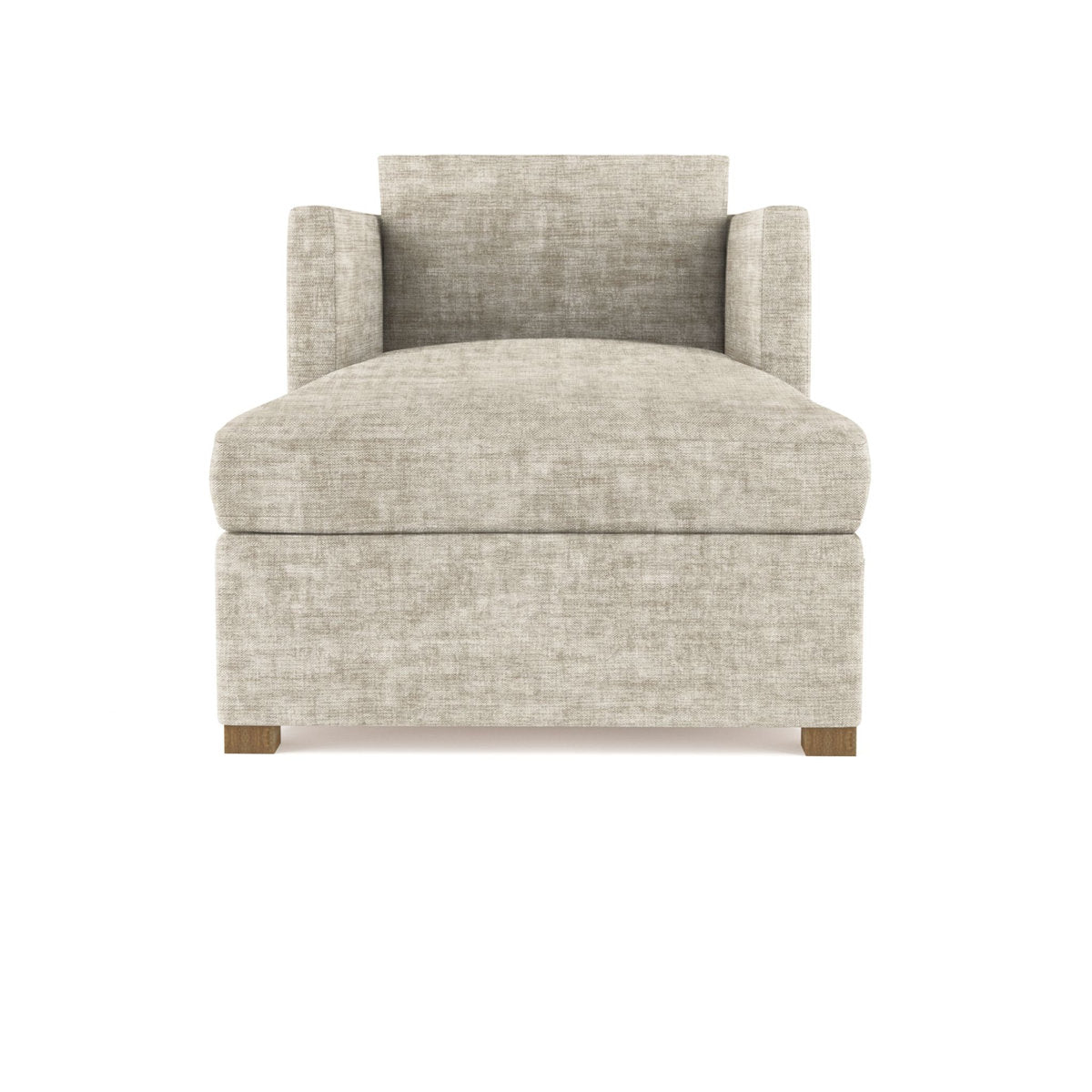 Tandem Arbor Madison Straight Square Track Arm Chaise Lounge