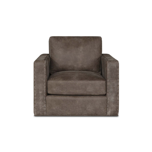 Magdalena Swivel Armchair Chair with Ottoman