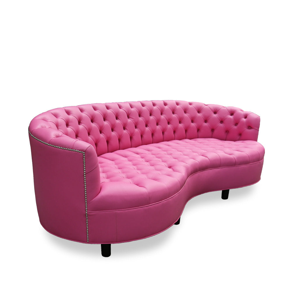 Haute House Home Adalena 96 Leather Sofa
