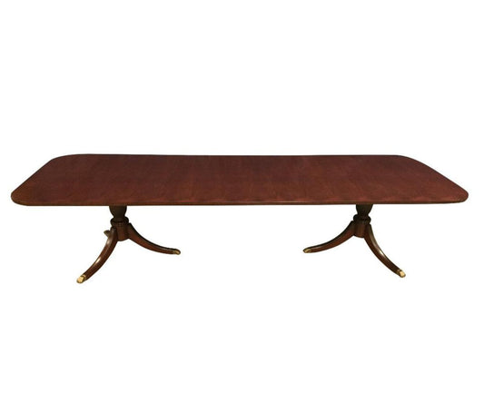 Leighton Hall Furniture Mahogany Dining Table