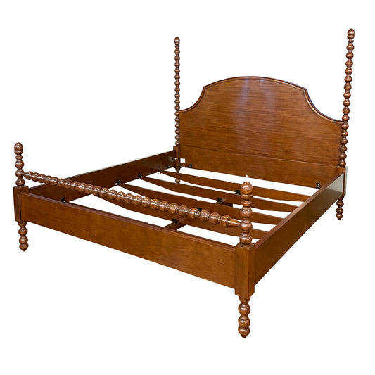 Leighton Hall Furniture Mahogany Spindle Bed
