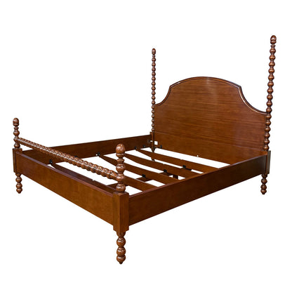 Leighton Hall Furniture Mahogany Spindle Bed