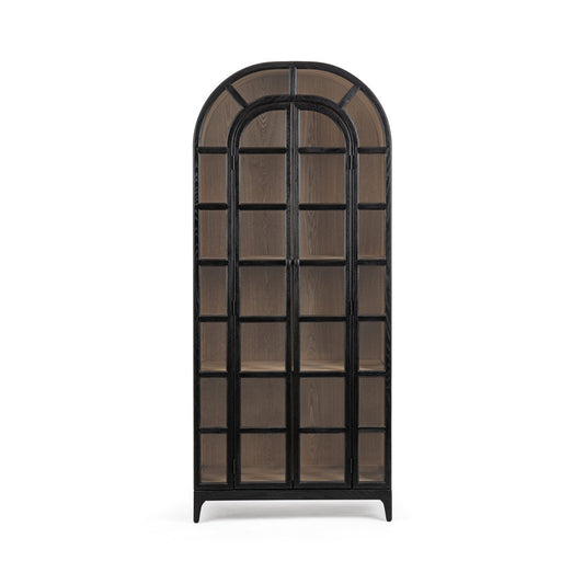 Maison Elm Wood Display Cabinet