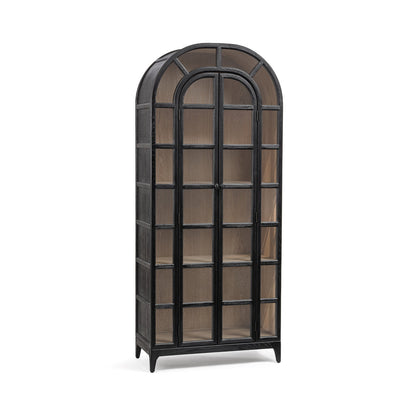 Maison Elm Wood Display Cabinet