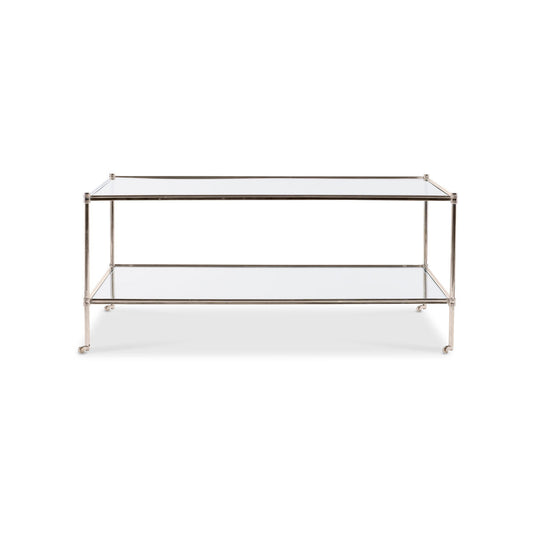 Maitland Smith Glass Cocktail Table