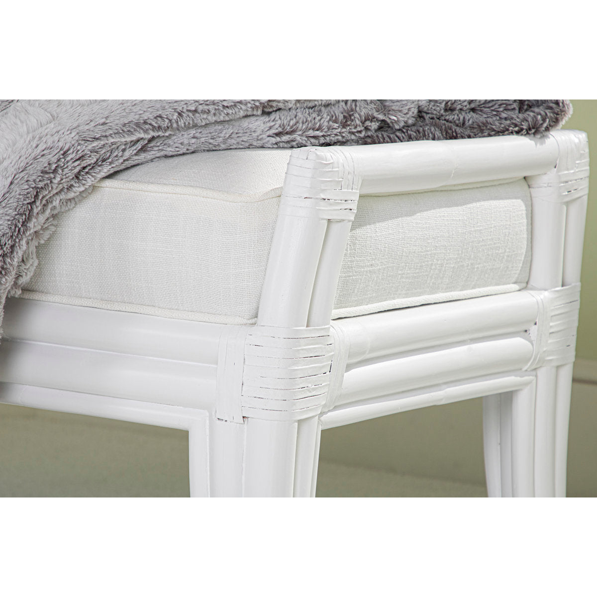 David Francis Furniture Malacca Upholstered Bench