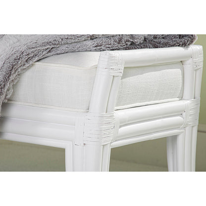 David Francis Furniture Malacca Upholstered Bench