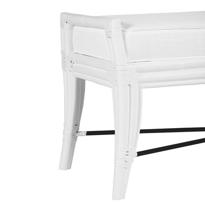 David Francis Furniture Malacca Upholstered Bench