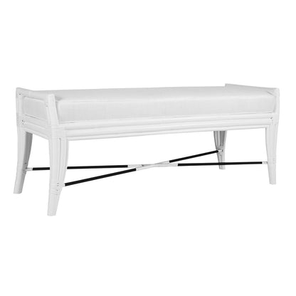 David Francis Furniture Malacca Upholstered Bench