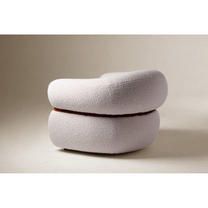 Malibu Barrel Chair Chair with Ottoman