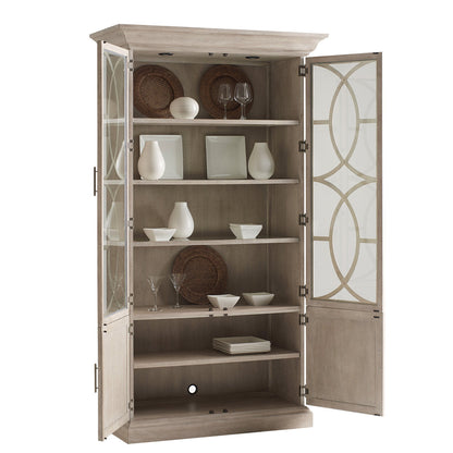 Malibu Lighted China Cabinet