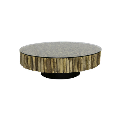 Manhattan Pedestal Coffee Table
