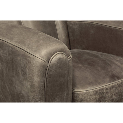 Eleanor Rigby Manon 365 Wide Genuine Leather Armchair