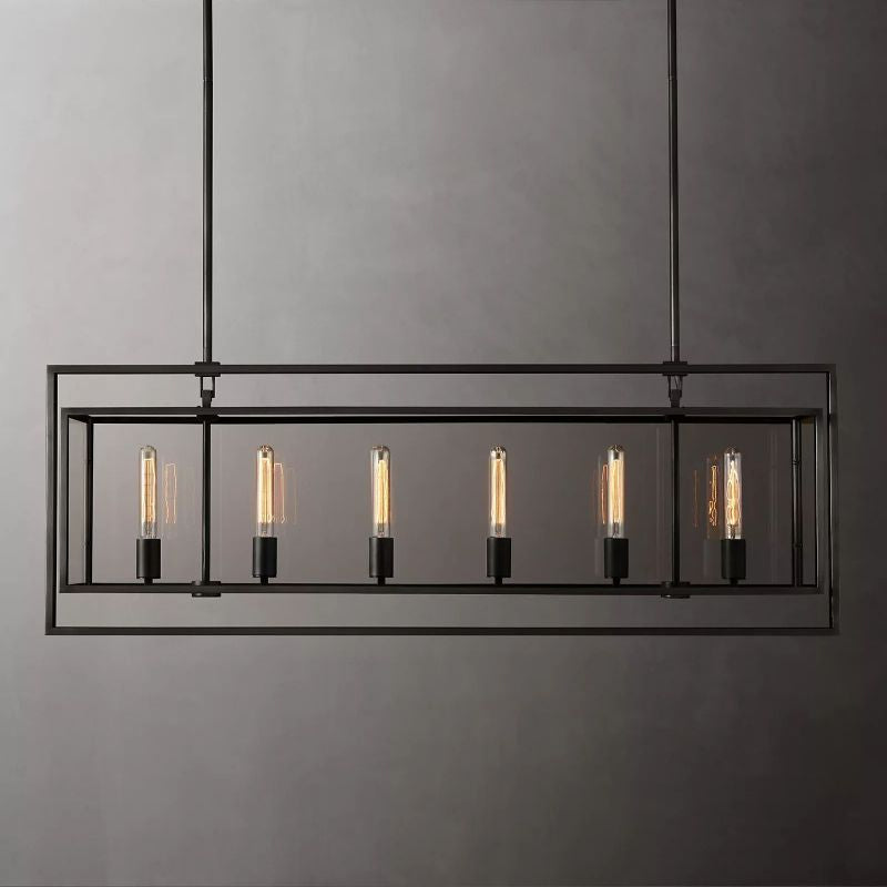Beckman Vintage Rectangle Chandelier
