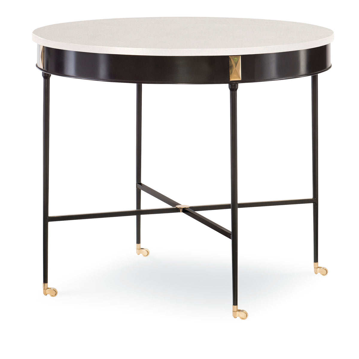 Century Windsor Smith Marble Top End Table