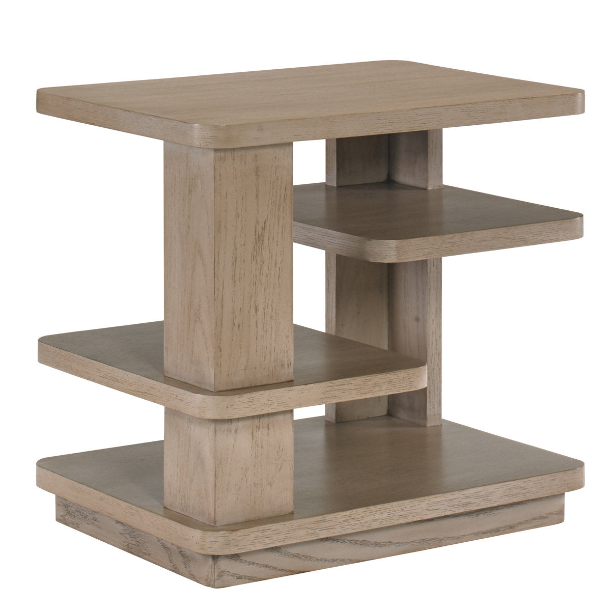 Mr And Mrs Howard Margot Floor Shelf End Table With Storage