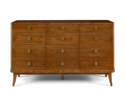 Martine 12 - Drawer Solid Wood Dresser