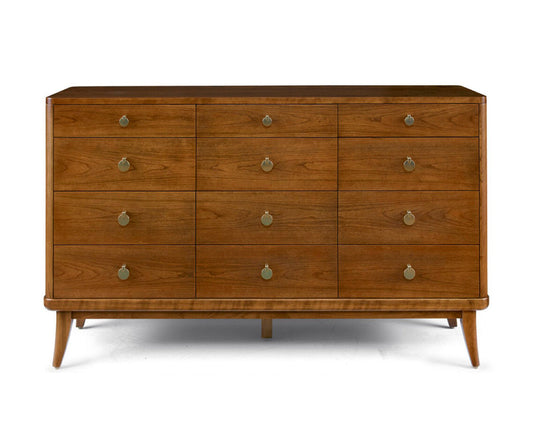 Martine 12 - Drawer Solid Wood Dresser