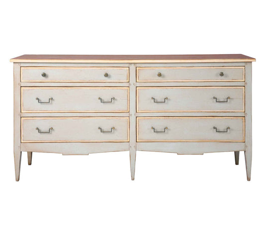 Massonniere 6 - Drawer Solid Wood Dresser