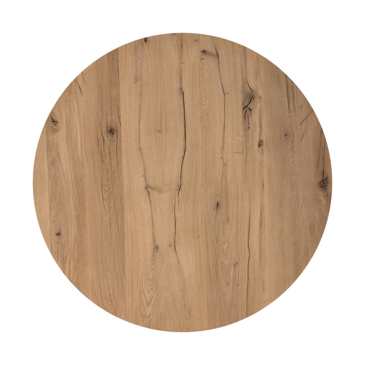 Matheus Round Single Coffee Table by Ronald Sasson and Thomas Bina