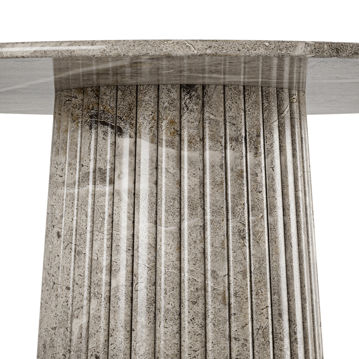 Matteo Round Marble Dining Table