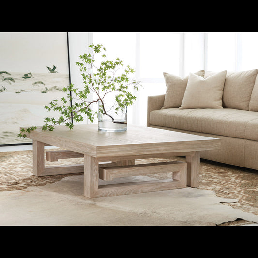 Maui Solid Wood Cocktail Table