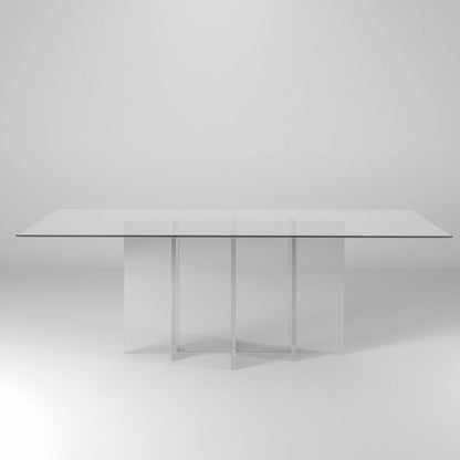 May Glass Dining Table