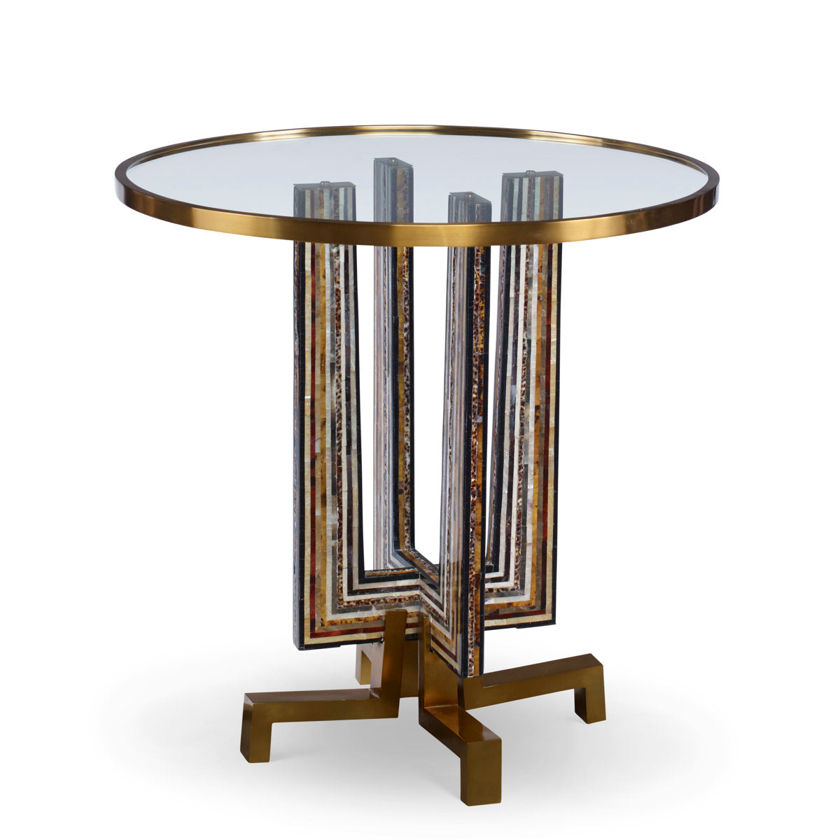 Maya Glass End Table