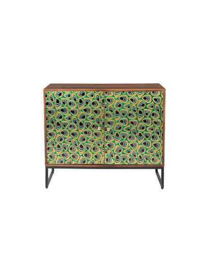 Meena Solid Wood Accent Cabinet
