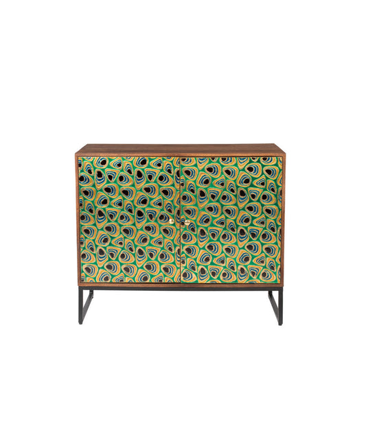 Meena Solid Wood Accent Cabinet
