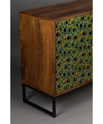 Meena Solid Wood Accent Cabinet