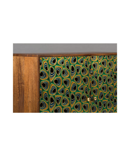 Meena Solid Wood Accent Cabinet