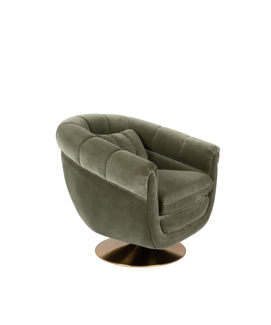 Member Swivel Tufted Lounge Chair